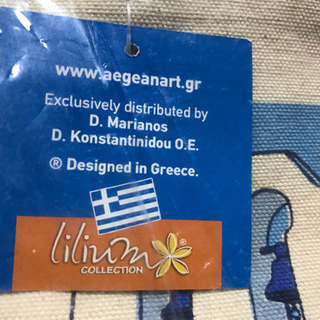 チャックとストラップ付きケース ギリシャお土産の画像