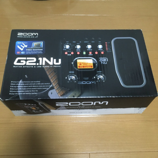 ZOOM マルチエフェクター　G2.1NU