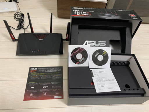 ASUS ゲーミングWi-Fi無線ルーター　(RT-AC88U)