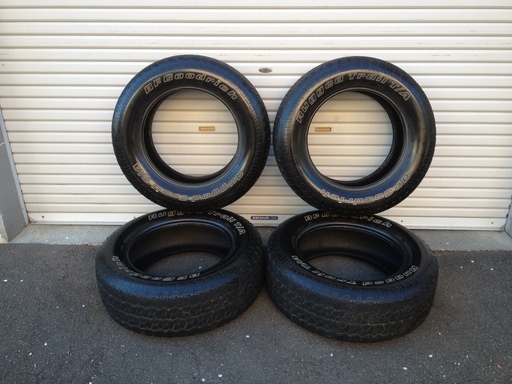 オフロード タイヤ 245/65R17  BFGoodrich  ホワイトレター Rugged Trail T/A ブラックレター兼用 4本セット エクスプローラー チェロキー RAV4