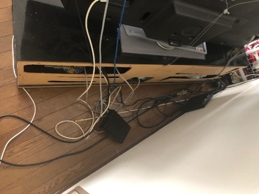 売ります！50インチ用テレビ台（キャスター付き）