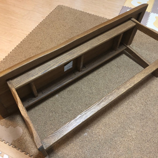 天然木 ダイニングベンチ 長椅子の画像