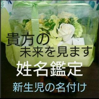 ☆貴方の未来を見ます。姓名鑑定
