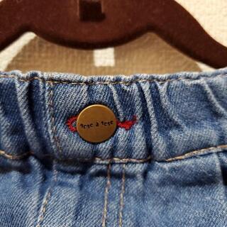 teteate デニム　110の画像