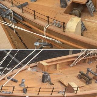 札幌限定 帆船模型 カティーサーク CUTTY SARK 1/80スケールの画像