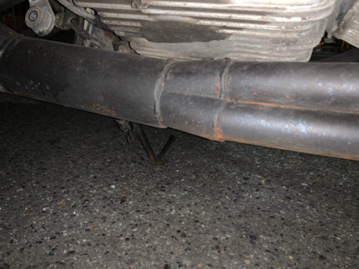 xjr400ショート管マフラー