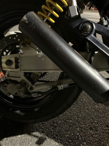 xjr400ショート管マフラー