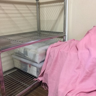 ドウシシャのラック　クローゼット内や店舗にも最適