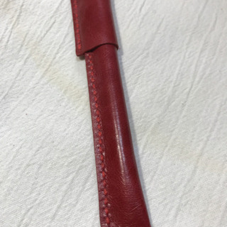 国内産革で作成　ボールペンカバー
