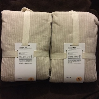 期間限定‼️新品未使用‼️マルチすっぽりシーツ②麻25綿75二つセットの画像