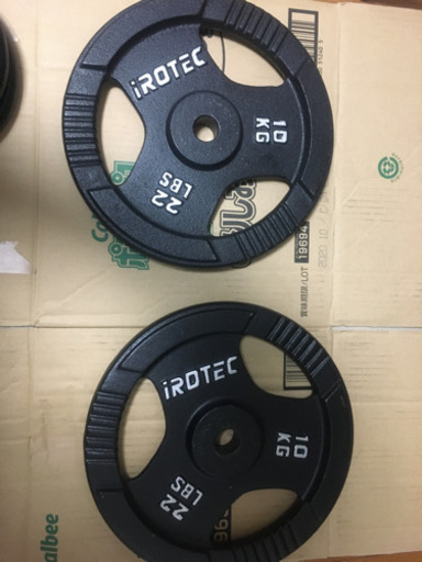 アイロテック IROTEC プレート10kg×2枚
