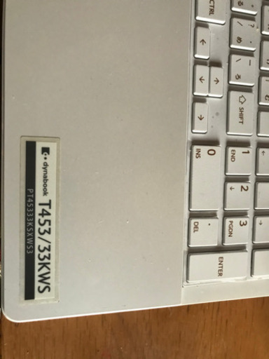 大特価！　１万円ぽっきり！　新品SSD　Webカメラ付き　windows10home64bit　dynabook T453