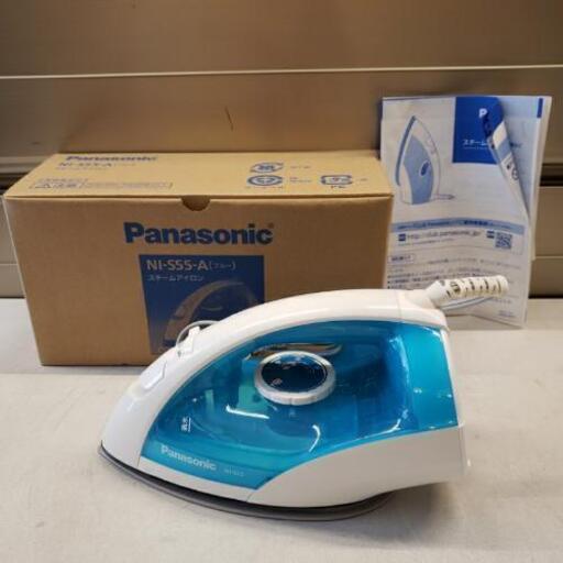 ☆美品☆ Panasonic パナソニックスチームアイロン NI-S55 ブルー