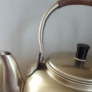 小穴発見／夏季合宿に使っていた◎大きなヤカン　やかん10リットル　の画像