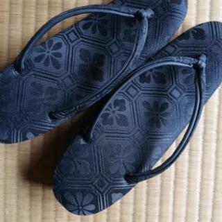 喪服用　草履バッグセットの画像