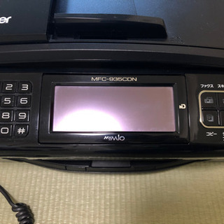 ブラザー　FAX 電話 コピー機　インク付きの画像