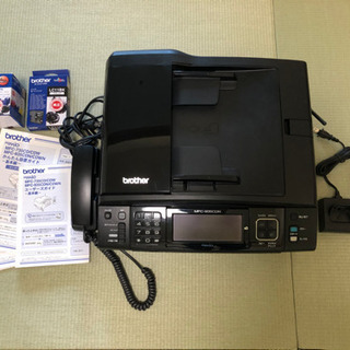 ブラザー　FAX 電話 コピー機　インク付き