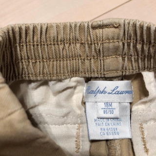 ラルフローレン★ RALPH LAUREN 18M ベージュ チノパン パンツの画像