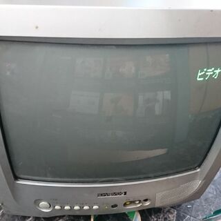 14型ブラウン管テレビ