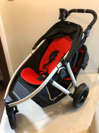 【値下げ中】phil&teds vibe 2人乗りベビーカー