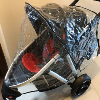 【値下げ中】phil&teds vibe 2人乗りベビーカーの画像