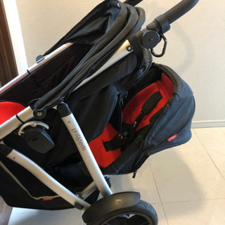 【値下げ中】phil&teds vibe 2人乗りベビーカーの画像