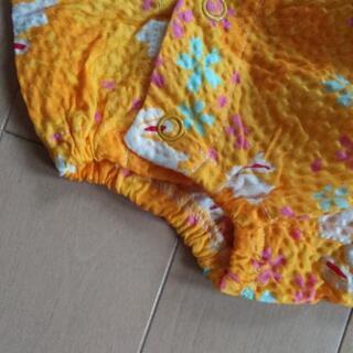浴衣ロンパース70cmの画像