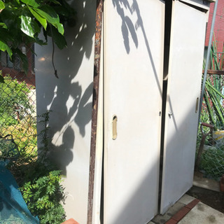 解体済み物置の画像