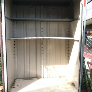 解体済み物置の画像