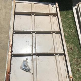 解体済み物置の画像
