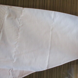 【最終処分】　未使用　割烹着　　和風エプロン　レース柄　キッチン　エプロンの画像