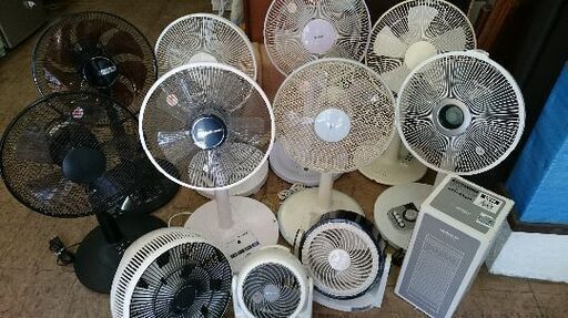 お買い得品!!扇風機・サーキュレーター・スリムファンまとめ12台