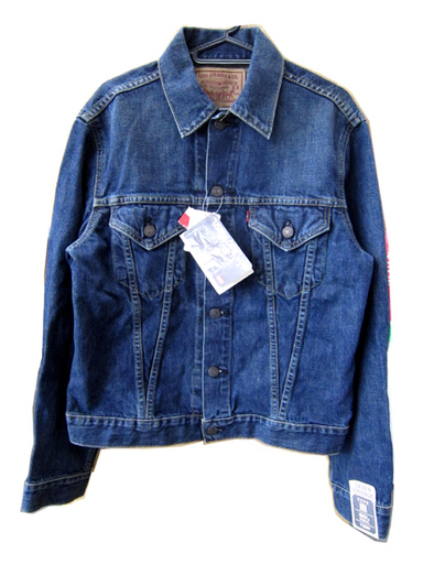  保管・未使用品 LEVI'S 60's USED LOOK 3rd Type 71557-02UD デニムジャケット 96年 日本製