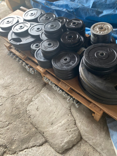 ダンベルプレート　最終値下げ！！！シャフト大量　筋トレ　早い者勝ち