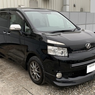 人気のZRR70ヴォクシーZS煌Ⅱ黒.2WD.車検取り立て☆両側パワスラ☆人気の黒☆ワンオーナー☆絶好調！の画像