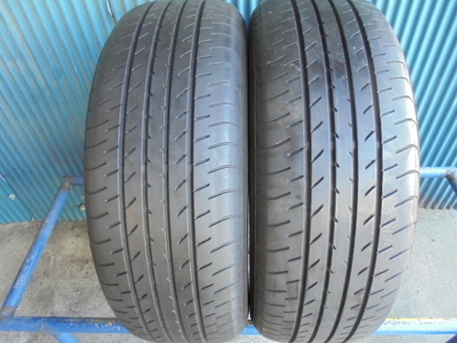 ヨコハマ BluEarth E51 225/60R17　2本 7～8分溝