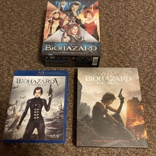 バイオハザード　映画全セット　Blu-ray　３Dあり