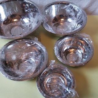 ステンレス　ディープボウルセット