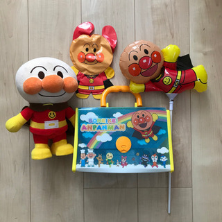 【終了】★美品★アンパンマン 「たっちでぴょんぴょん」風船 バッ...