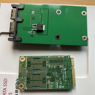 mSATA SSD256GB　Transcend製（ソリッドステートドライブ）の画像