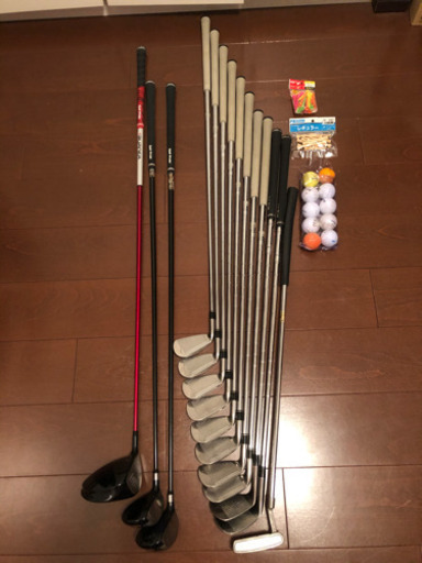 ゴルフクラブセット（メンズ）おまけ付き（シューズとサンバイザー）