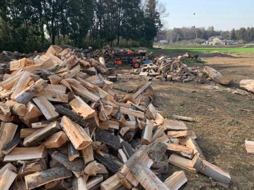 薪　軽トラ、平積み、焚きつけ用スギサービス