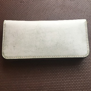 グリーン金運UP!未使用新品！ラウンドファスナー長財布！風水 ゲ...