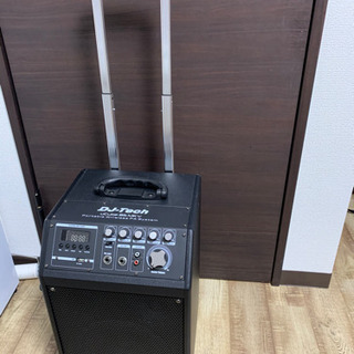 DJ-Tech アンプ（マイク付き）の画像