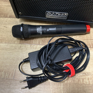 DJ-Tech アンプ（マイク付き）の画像