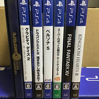 ps4pro 1TBとソフト6本セットの画像