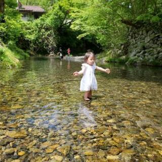 清流で川遊びに興味のある方