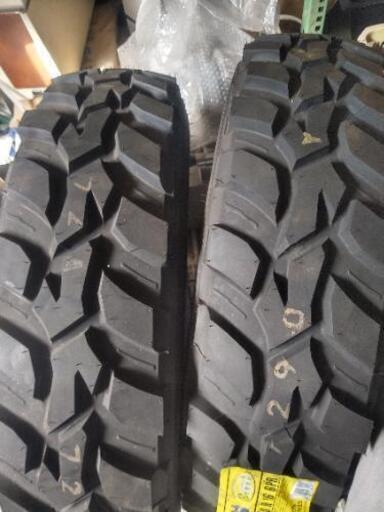 7.50R16LT 6P.R.　未使用タイヤ2本