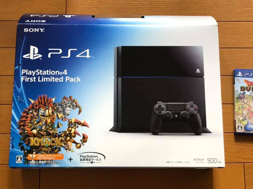 希少PS4　中古　CUHJ-10000　+ドラゴンクエストビルダーズ　起動確認済み　初期化済み