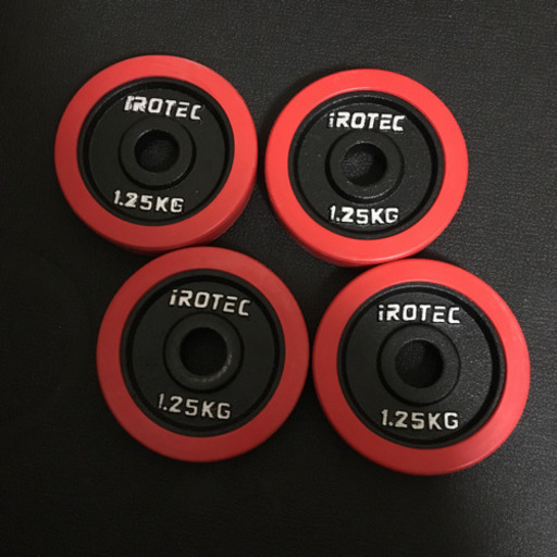 【受付終了・レア美品】IROTEC アイロテック　バーベル・ダンベルセット